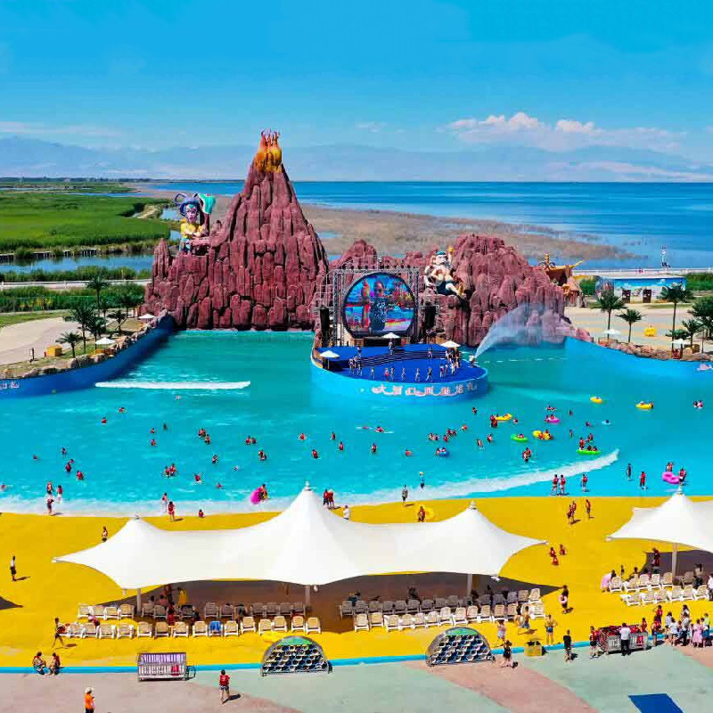 人工水上乐园海啸真空造浪池戏水游乐产品大型模拟冲浪机游乐设备