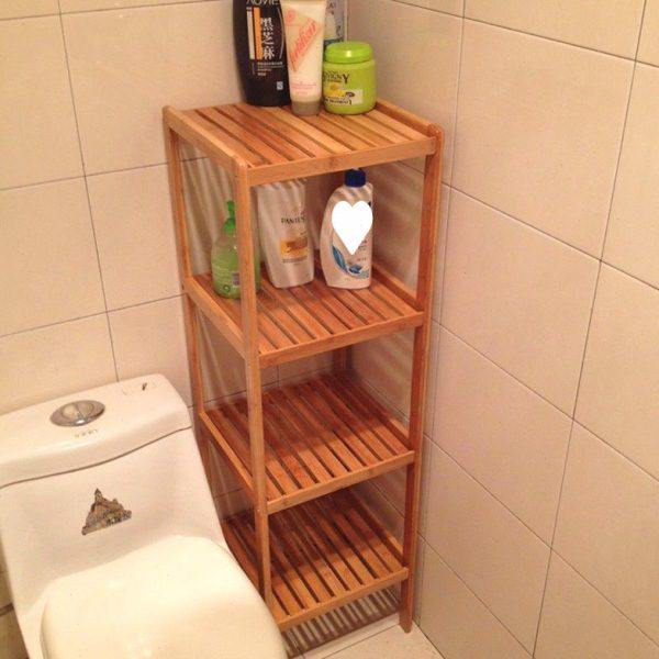 竹架子实木置物架落地花架客厅阳台收纳架简易储物柜厨房缝隙稳固,收纳整理,阳台置物架,淘宝优惠券,粉丝福利购,淘宝优惠卷