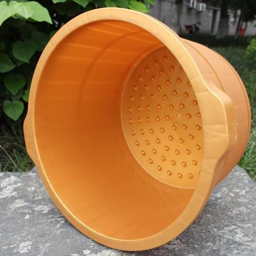 耐摔熟胶足浴桶按摩足浴盆泡脚桶塑料I洗脚盆沐足桶足浴盆非木桶