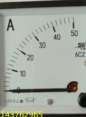 DB 德表 直流电流表6c2-50A 10A  20A 30A 50A75A 100A75MV 广东