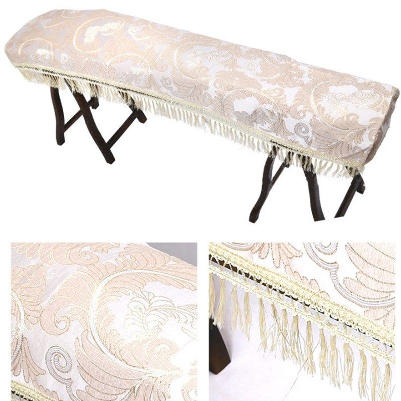 通用型古筝罩绸缎双色刺绣琴披罩防尘套古筝罩子 防尘罩古筝盖布