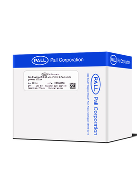 PALL颇尔66191混合纤维素滤膜47Cmm 0.45um无菌微生物检测滤膜