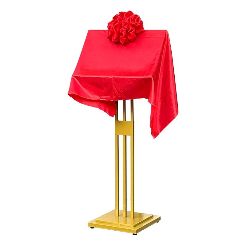 金属揭牌架立式揭牌仪式架开业活动揭幕牌广告牌展示牌匾架子支架