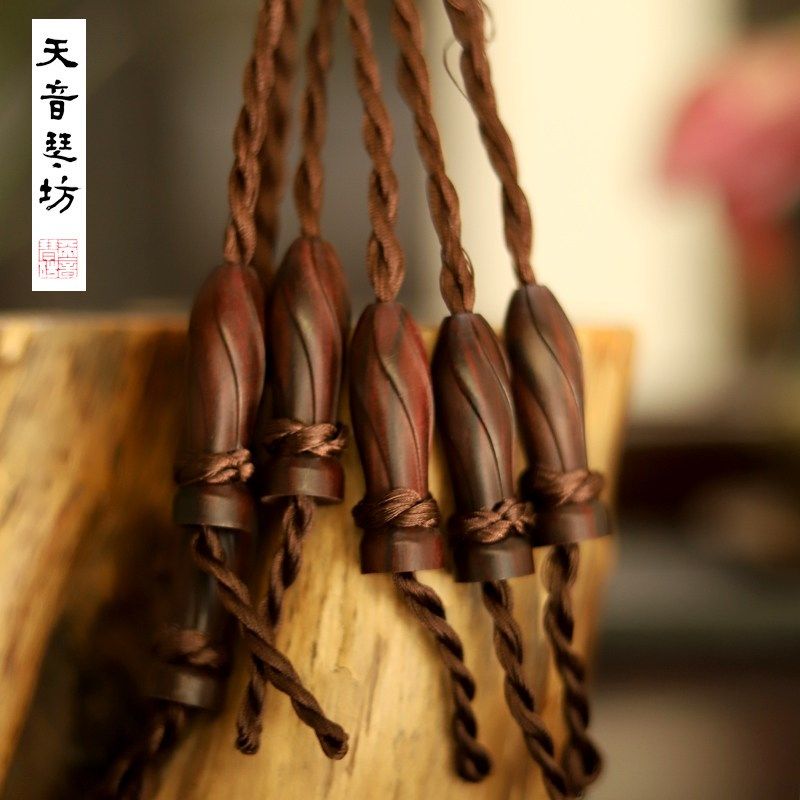 天音古琴紫檀琴轸雁足搭配绒扣紫光檀配件套装经典款式琴坊直销,乐器/吉他/钢琴/配件,乐器工具,淘宝优惠券,粉丝福利购,淘宝优惠卷