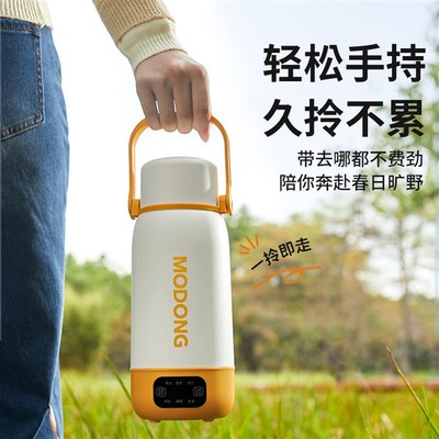 摩动便携式烧水壶旅行出行宿舍小型电热水壶恒温烧水杯保温2025新