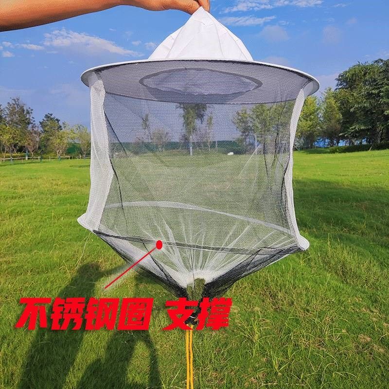 户外防蚊帽子男士遮脸防晒钓鱼帽夜钓透气网纱面罩养蜂防虫防蜂帽,居家日用,头部防护用品,淘宝优惠券,粉丝福利购,淘宝优惠卷