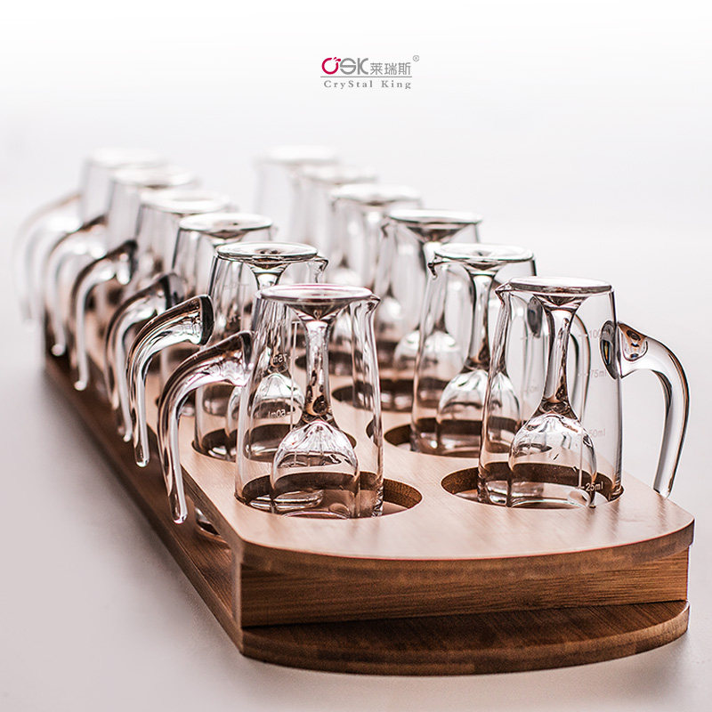 白酒杯分酒器套装水晶玻璃家用中式创意酒具一口杯酒壶烈酒杯酒盅,餐饮具,异形/个性酒杯,淘宝优惠券,粉丝福利购,淘宝优惠卷