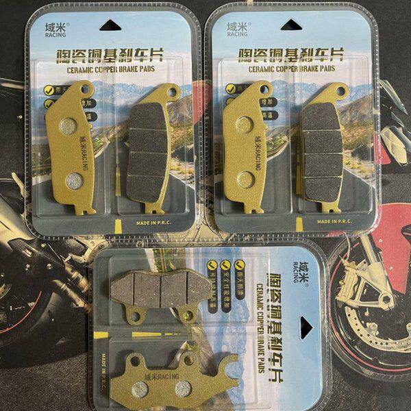 域米适用凯旋T100 T120 T214 02-20年 前后刹车片碟刹片&middot;刹车皮