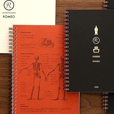 日本ROMEO双环笔记本特殊纸张多尺寸伊东屋设计文具商务高档成人