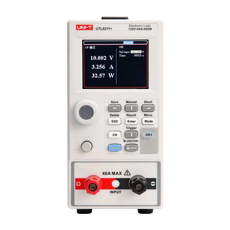 优利德UTL8212直流电子负载仪150V电子负载测试仪400W可远程程控