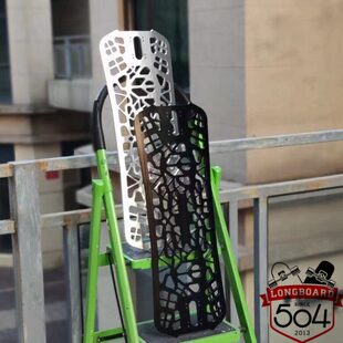 alsen出品LDP长距离代步滑板长板中间板Pan铝合金镂空CNC精准板面