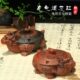 宜兴紫砂雕塑摆件茶玩茶海茶宠带盖烟碟创意复古龙龟紫砂烟灰缸
