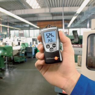德图 610 空气湿度和温度测量仪 高精度数显温湿度测量仪 testo