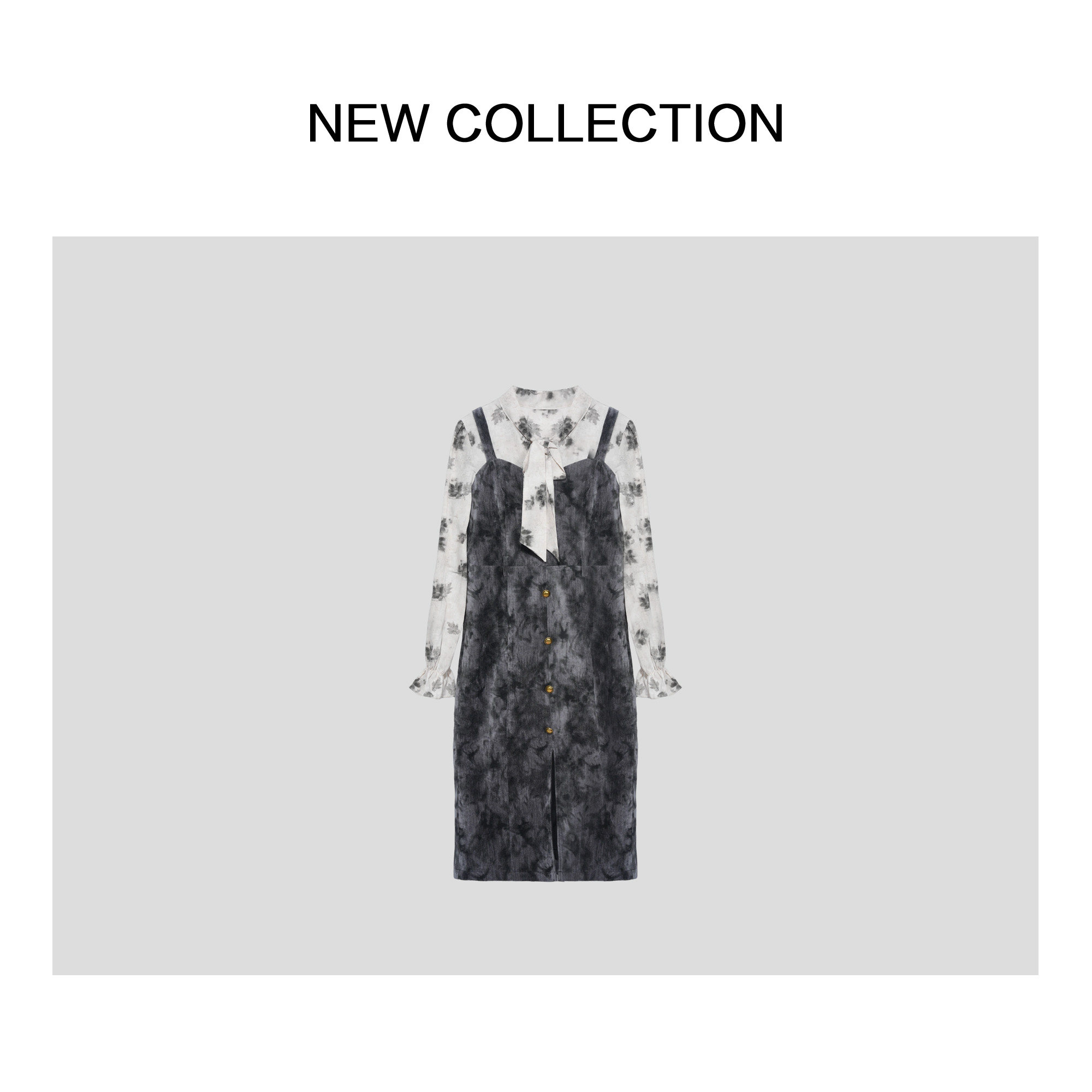 【小玉米专属】 舒适高雅复古连衣裙 L3F56006C,女装/女士精品,连衣裙,淘宝优惠券,粉丝福利购,淘宝优惠卷