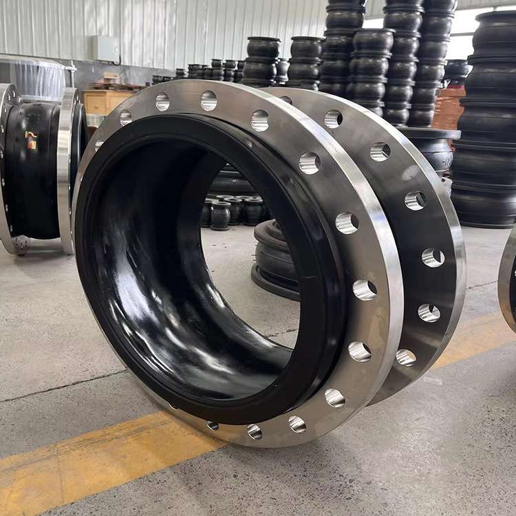 上海环新牌 橡胶软接头 液压避震喉 法兰式软连接 柔性接头 DN125