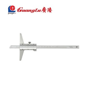 300 500 包邮 150 1000mm 200 800 广陆游标深度尺测深0 600