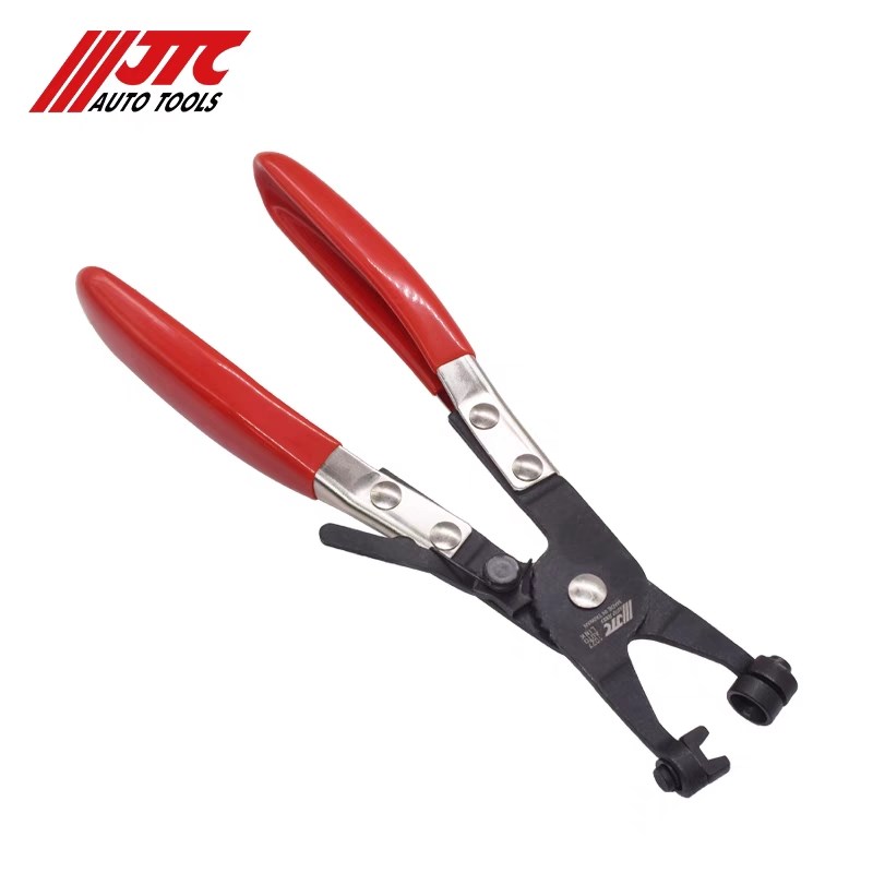 JTC汽修专用工具 汽车水管直型喉式管束钳 水管钳 卡箍钳JTC1027图片