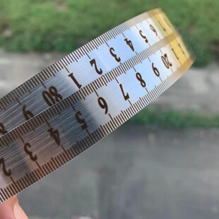 折弯机不锈钢拉丝激光凹刻刻度尺耐磨钢尺标尺可焊接上铆钉上螺丝