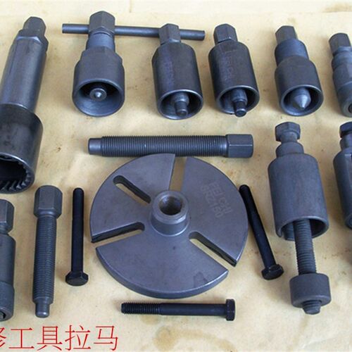 GY6-125 CG125 GS/WY劲豹统御斜齿拉马中轴套三用磁电机拉马工具
