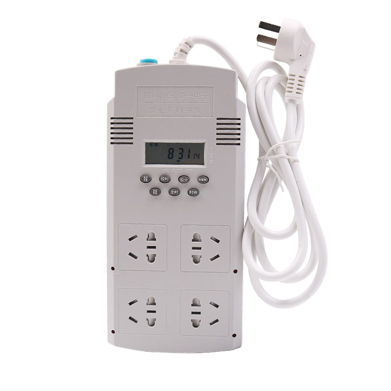 ZYT21防雷定时插座时控器定时器时间控制开关鱼缸控制器水族箱4冠