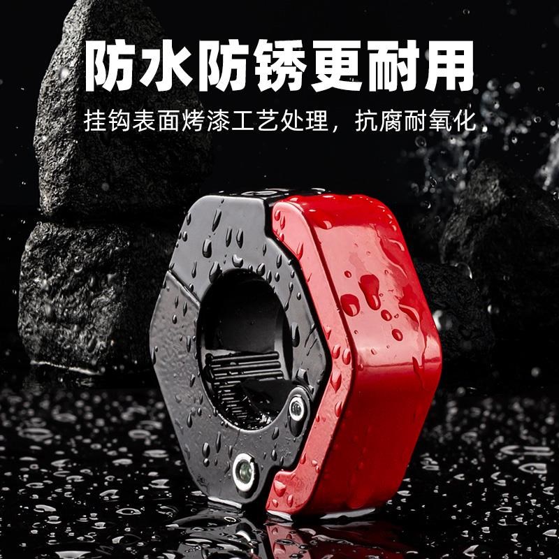 摩托电动车挂钩子强力承重前置通用电瓶自行S车把挂物置物挂扣