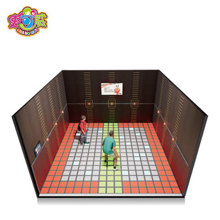 室内方块灯光互动游戏体验馆定制运动馆体育项目亲子互动娱乐设备