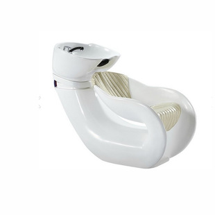 洗头床理发店高档陶瓷盆洗头床巨源理容家私器材厂家美容美发用品