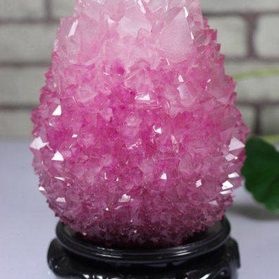 明矾晶体奇石工艺品家居博古架摆设客厅教师节办公室生日礼物摆件