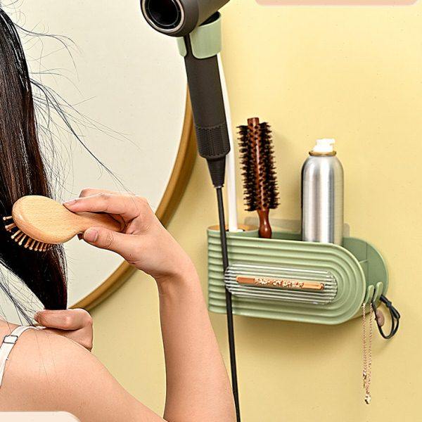 懒人吹风机支架壁挂免打孔免手拿风筒架浴室免手持解放双手置物架,家庭/个人清洁工具,吹风机置物架,淘宝优惠券,粉丝福利购,淘宝优惠卷