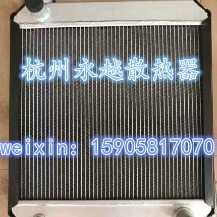 玉柴YC35-8挖掘机水箱散热器水冷器 优质全铝 加厚加密
