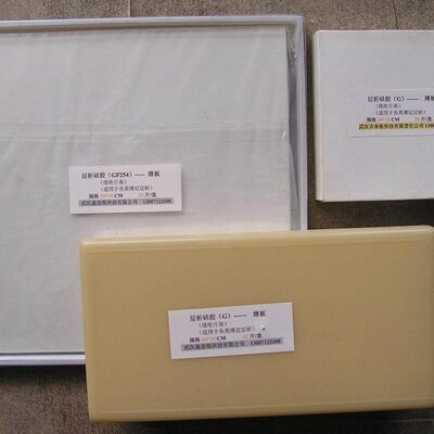 玻璃片基硅胶GF254板 100*100mm*20片 薄层层析硅胶板GF254