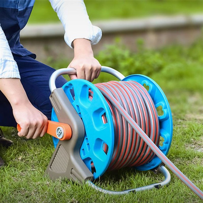 洗车水管收纳车水枪收纳架绕管器盘水K管架缠绕卷线器浇花园