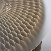 展示台板垫子 磨砂半透明板 十八纸亚克力板 圆形