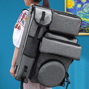 多索多西4K画板包大容量加厚艺考画板袋多功能画袋美术袋写生画包