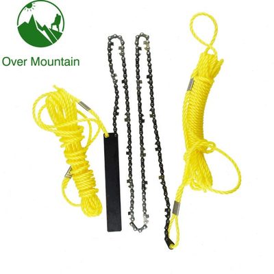 户外求生高山抛掷锯链锯手拉迷你锯园林锯野营万用锯绳锯钢丝锯