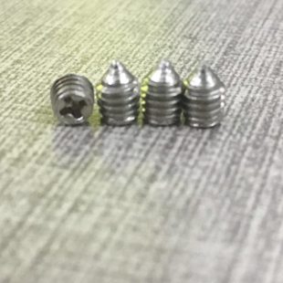 镀镍 十字尖端机米螺丝 M2/M2.5/M3/M4 尖端螺丝 尖端紧固机米