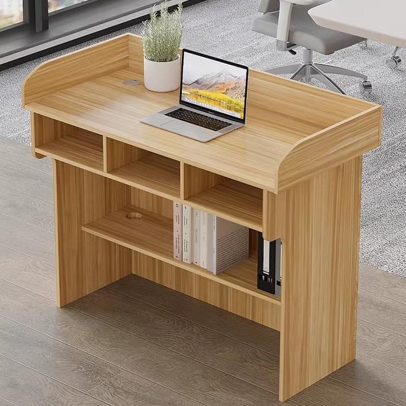 讲台教室讲桌教师讲台桌学校培训老师讲I课桌会议室小演讲台多媒