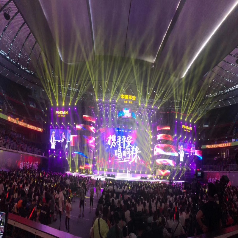 大型节日庆典户外舞台音响灯光配置 晚会周年庆开业典礼音响厂家