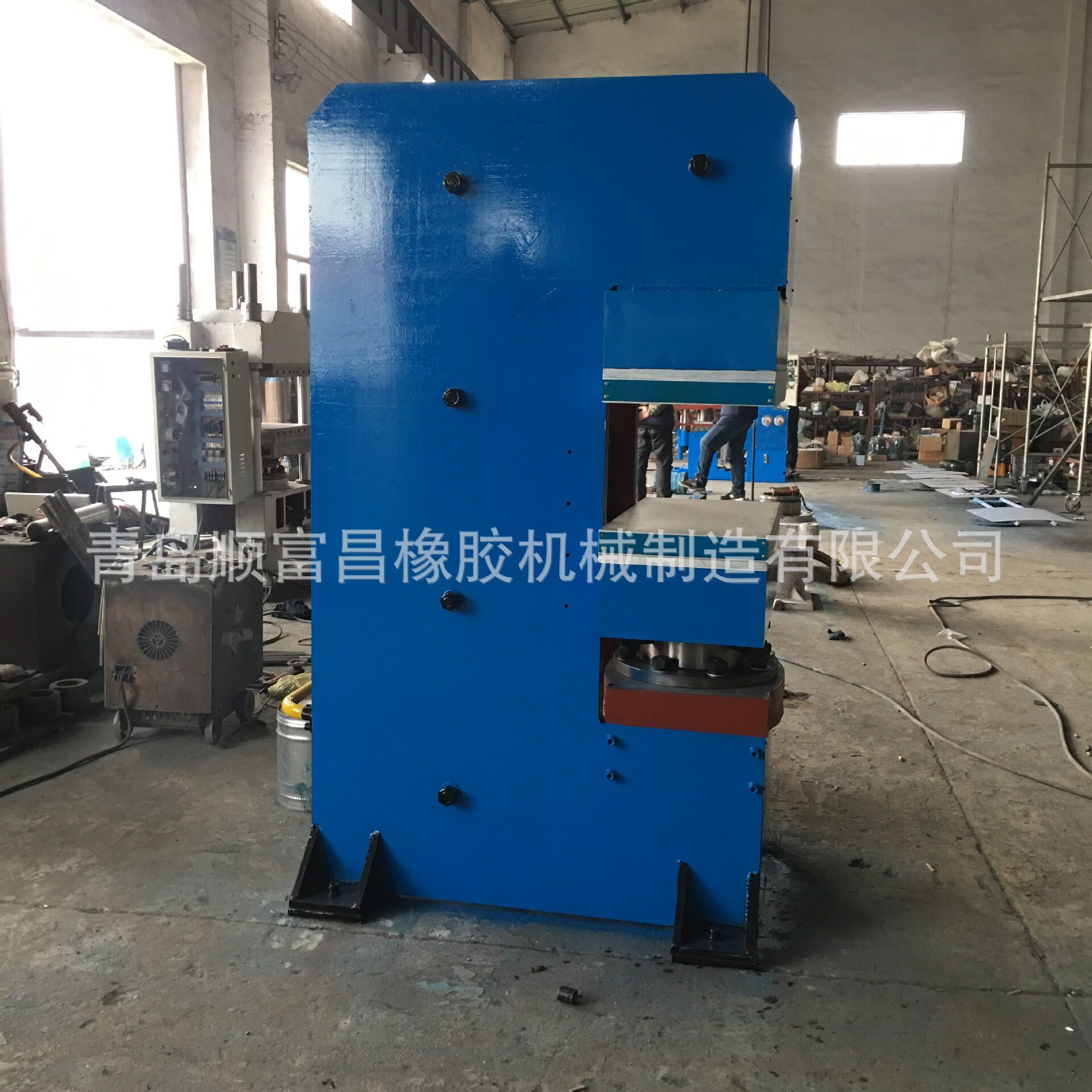 鄂式自动100吨长条热板橡胶硫化机 鄂式自动接头硫化热压模压机