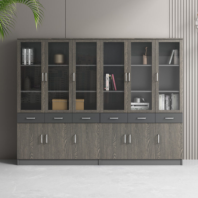 板式文件柜资料柜木质档案柜带锁办公室书柜背景柜组合办公柜家具,商业/办公家具,文件柜,淘宝优惠券,粉丝福利购,淘宝优惠卷