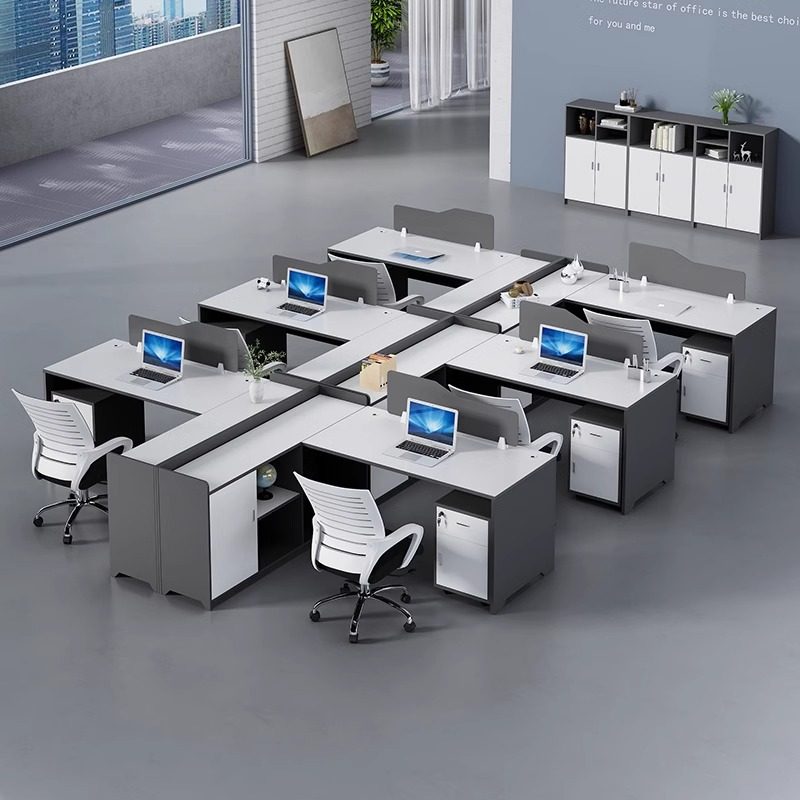 职员办公桌46双人四人位屏风卡位职员办公桌椅组合办公桌子办公室,商业/办公家具,组合/屏风工作位,淘宝优惠券,粉丝福利购,淘宝优惠卷