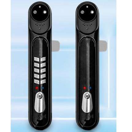 RV900LC-M10F人脸密码（读卡）一体化门禁机柜锁