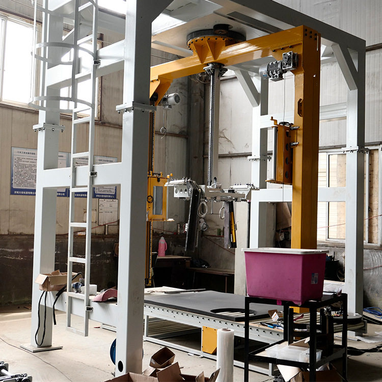 高速摇臂包装机 摇臂包装线 油漆涂料加工包装线 机器人码垛机,机械设备,其他机械设备,淘宝优惠券,粉丝福利购,淘宝优惠卷