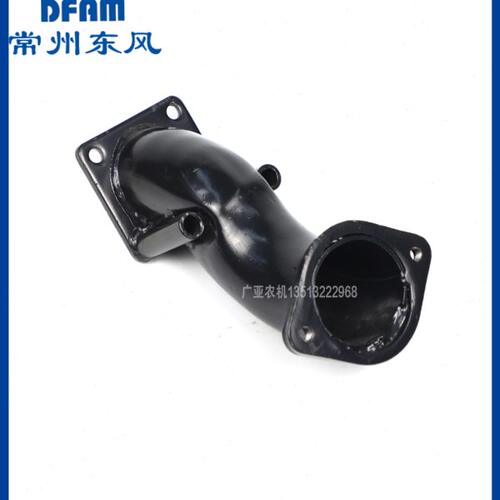 常州东风拖拉机304/364/404/50-16配件常柴390/490发动机进气弯管