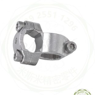 输送机304不锈钢固定十字转换夹头 M型/桥型支架 流水线护栏配件