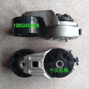 徐工山推压路机皮带张紧轮 自动调节器 上柴6114发动机皮带涨紧器