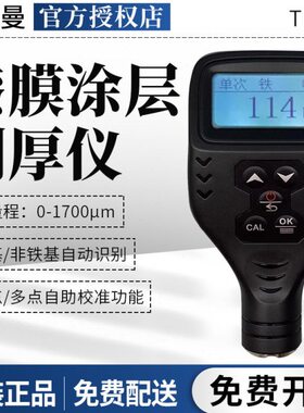 泰克曼TM221涂层测厚仪漆膜仪汽车漆面检测涂镀层厚度测量仪TM220