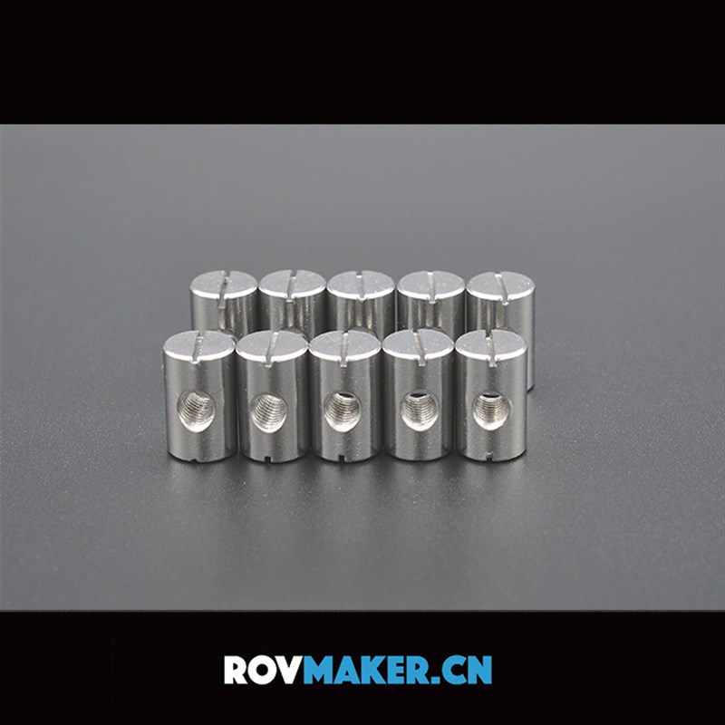 M6 316不锈钢锤头螺母 1x0个 圆柱螺母 横孔螺母 框架连接件