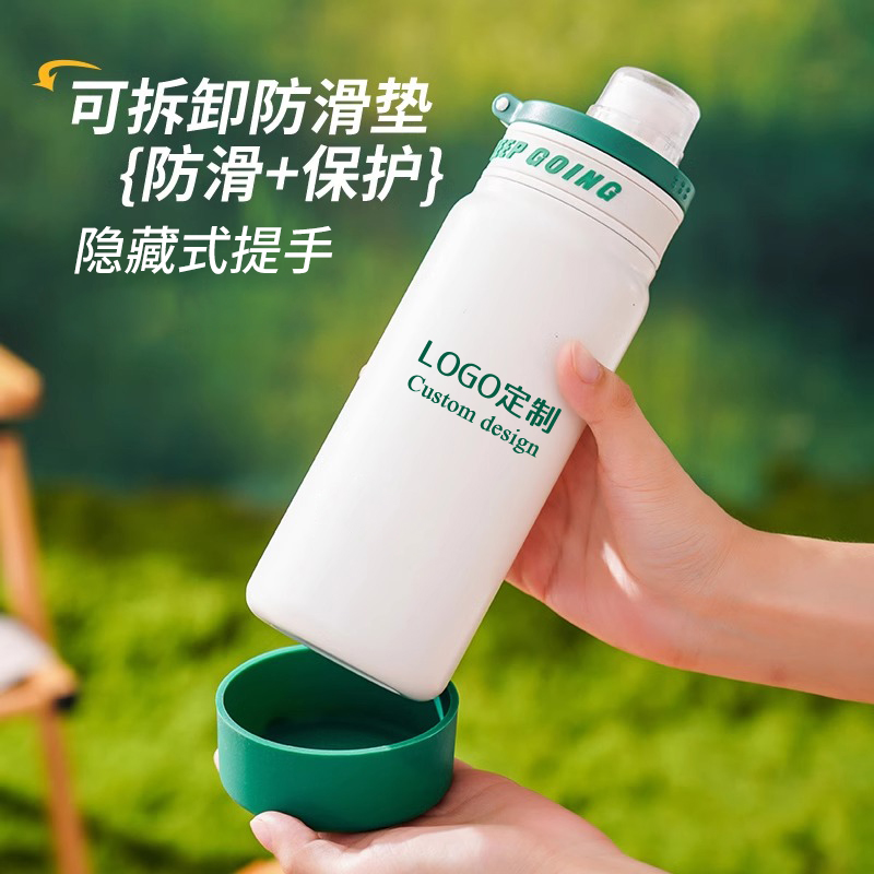定制印LOGO刻j字316不锈钢保温水杯大容量运动水壶便携杯子礼品杯