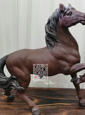 陶瓷工艺品 石湾公仔 马 生肖 骏马